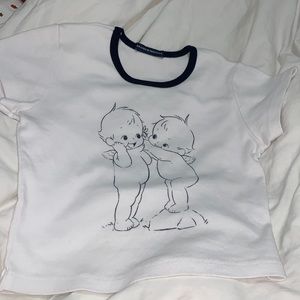 Brandy Melville Ashlyn Baby cherub top:)